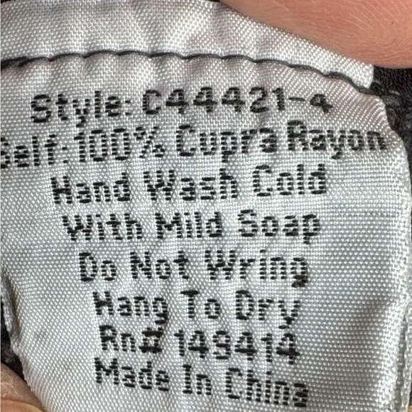 Johnny Was Blysse Black Patchwork oversized Kimono - Picture 7 of 7